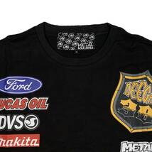 Metal Mulisha×Rockstar メタル マリーシア ロックスター ブライアン・ディーガン スポンサープリントＴシャツ (M) [並行輸入品]_画像3