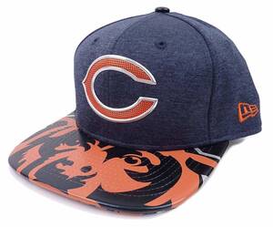 NEW ERA ニューエラ Chicago Bears 2017 NFL Draft シカゴ ベアーズ スナップバック キャップ ネイビー [並行輸入品]