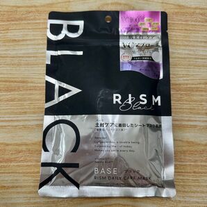RISM BASE デイリーケアマスク BLACK ブラック