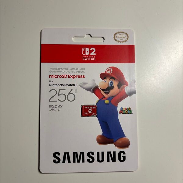 新品未開封 Samsung microSD Express カード 256GB Switch 2 ニンテンドー 任天堂