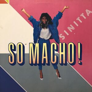 SINITTA シニータ ソー・マッチョ 12インチ レコード 5点以上落札で送料無料Y