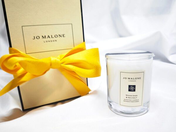 ジョーマローン ウッドセージ&シーソルト コロン トラベルキャンドル JO MALONE WOOD SAGE SEA SALT