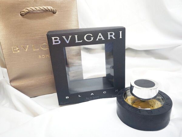75ml BVLGARI ブルガリ BLACK ブラック eau de toilette オードトワレ 香水 オーデトワレ