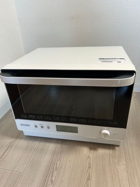 シャープ 過熱水蒸気 オーブンレンジ 26L コンベクション 2段調理 ホワイト RE-SS26B-W