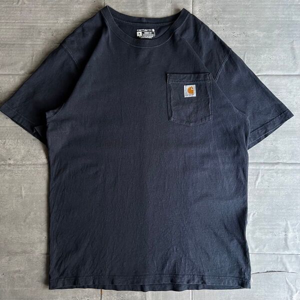 Carhartt カーハート LOOSE FIT ポケットTシャツ ネイビー M