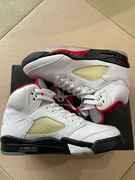 NIKE AIR JORDAN5 RETRO ファイヤーレッド 27cm
