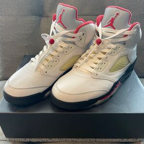 NIKE AIR JORDAN5 RETRO ファイヤーレッド 27cm