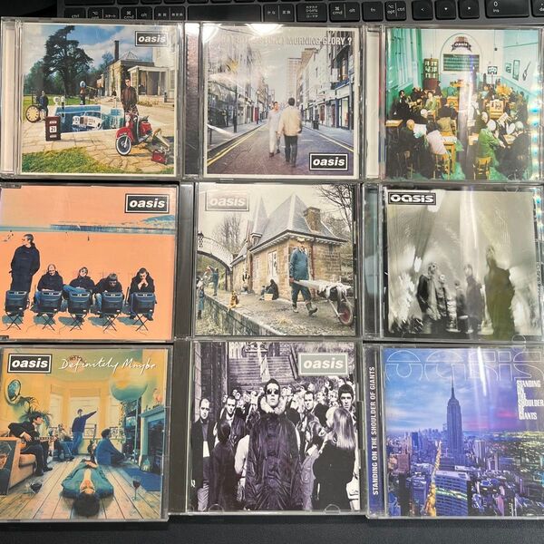 CDセット oasis オアシス アルバム+シングル 9枚セット 輸入盤1枚、他全て国内盤