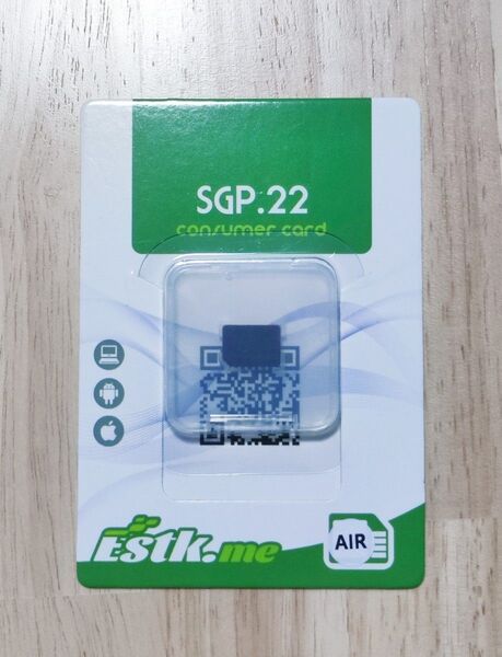 eSTK.me-AIR eSIM非対応でもeSIMを使える 物理SIMカードにeSIMを5ber esim.me 9esim