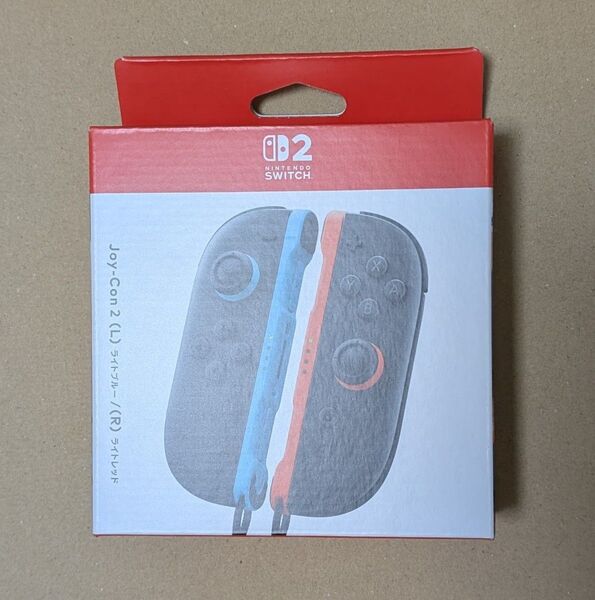 Switch 2 Joy-Con2 (L)ライトブルー/(R)ライトレッド 未開封新品
