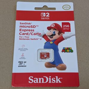 SanDisk microSD Express Card 256GB for Nintendo Switch 2 未開封新品