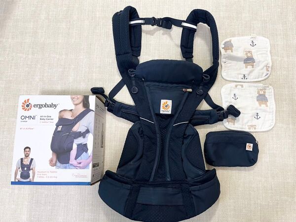 エルゴベビー 抱っこ紐 オムニ ブリーズ ミッドナイトブルー