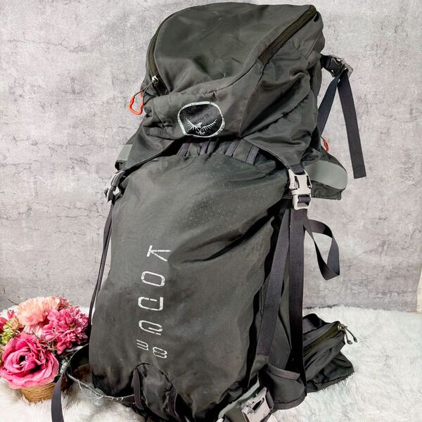 オスプレイ リュック 登山 バックパック ナイロン アウトドア kode38 ブラック マックパック リュックサック アウトドア