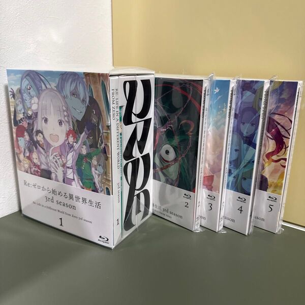 Re:ゼロから始める異世界生活 3rd blu-ray全巻