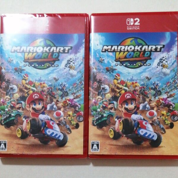新品マリオカートワールド Nintendo Switch2 2個セット
