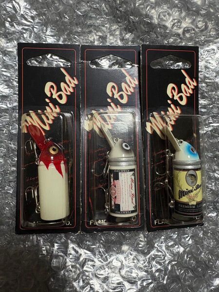 ヘドン ミニバド 新品未開封 FLAKE mini bad HEDDON 希少 オールドルアー バドワイザー ルアー バス釣り