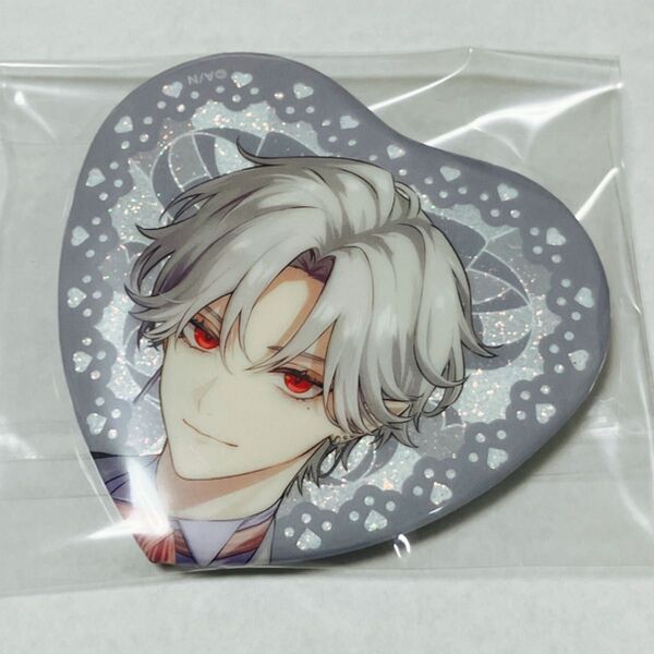 【Prism Heart June Bride】ランダムハート型缶バッジ Aグループ 葛葉①