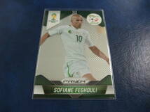 2014 PANINI PRIZM WORLD CUP 3 ソフィアン フェグリ SOFIANE FEGHOULI アルジェリア プリズム サッカー カード パニーニ ワールドカップ_画像1