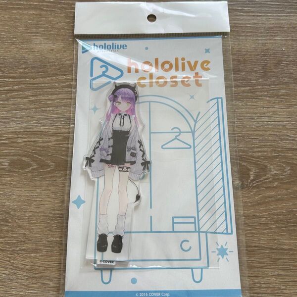 ホロライブ アクリルスタンド アクスタ クローゼット closet 私服衣装 常闇トワ