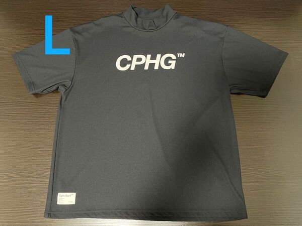 キャプテンズヘルムゴルフ CPHG ジェントルマン モックネック 半袖 シャツ サイズ L RUFFLOG ラフロッグ