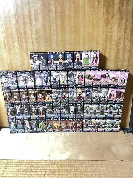 鬼滅の刃 ワーコレフィギュア68個セット ワールドコレクタブルフィギュア