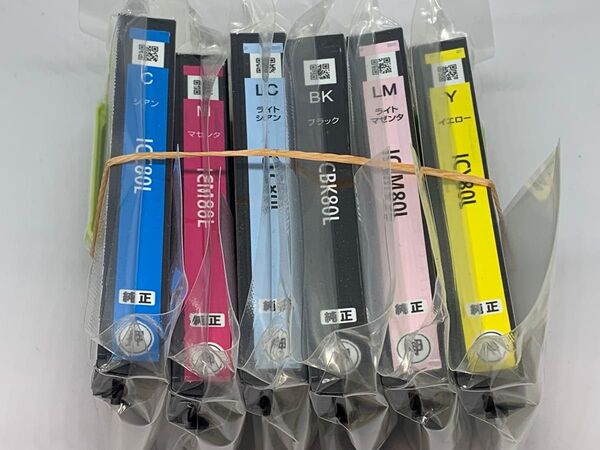 ☆エプソン EPSON 純正 IC6CL80L 6本セット☆