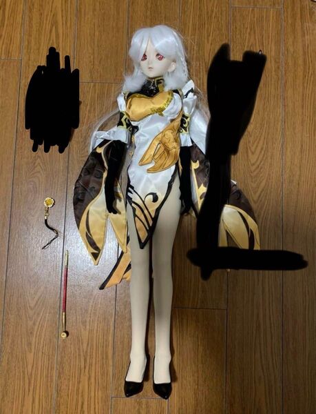 購入意思のないいいねご遠慮ください ボークス ドルフィードリーム DD BJD 原神 凝光風 ドール フィギュア