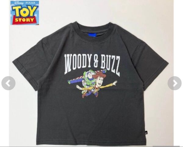 【新品】しまむら トイストーリー 半袖 バズ ウッディ Tシャツ 110
