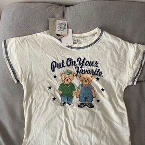 【新品】しまむら くま Tシャツ 100