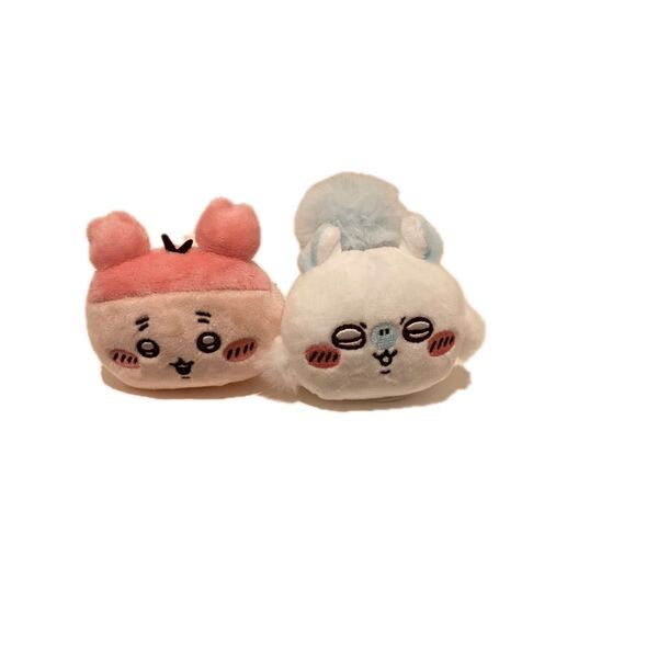 ちいかわ寝そべりマスコット古本屋とモモンガの2体セットになります。タグ付きです。バラ売りしません。