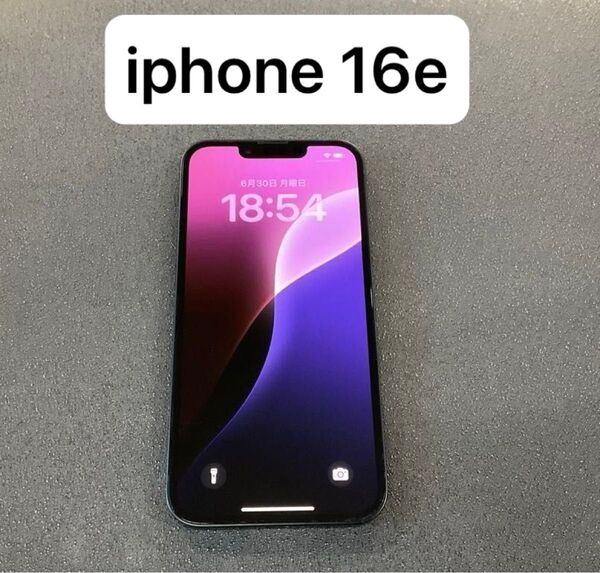 Apple iPhone16e 128GB ブラック SIMフリー SIMロック無し 海外版 残債無し