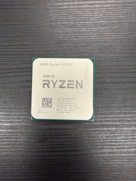 AMD Ryzen9 5950X AM4 CPU 本体のみ