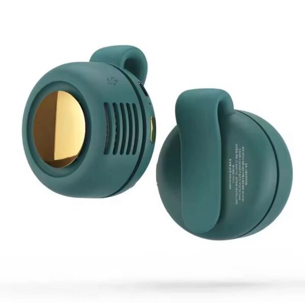 ポータブル クリップ付 コンパクト 静音 360度回転 小型 ファン USB充電式 ミニファン アウトドア フェス 涼しい 快適