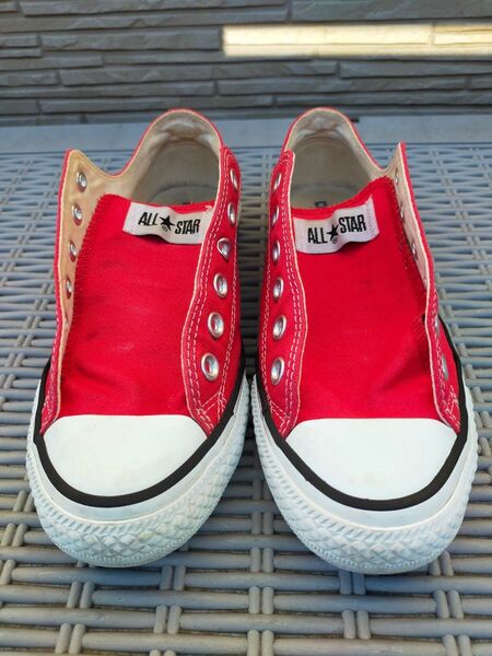 【24.5cm】Converse ALL STAR RED ローカット