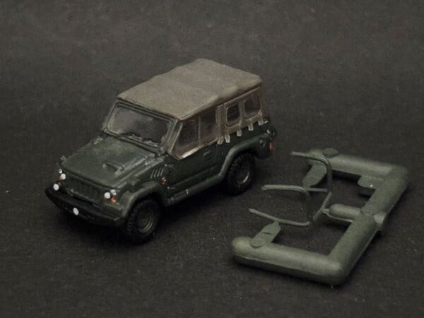 SoJ 1/144 未使用 73式小型トラック 新型【同梱可】JGSDF 陸上自衛隊 パジェロ 高機動車 タカラ トミーテック