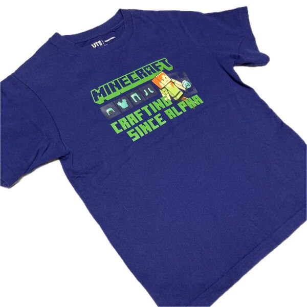 ユニクロ マインクラフト Tシャツ 130