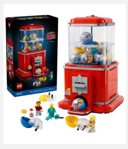 LEGO レゴ ミニフィギュア カプセルマシン 21358 ガチャガチャ 誕生日 プレゼント 夏休み コレクション 流通限定商品