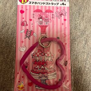 マイメロディ スマホハンドストラップ