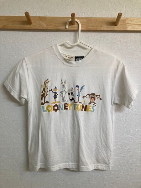 ブランシェス LOONEY TUNES 半袖Tシャツ 130cm ホワイト コラボTシャツ