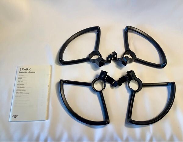 DJI Spark 純正プロペラガード 説明書つき 新品同様品 装着確認済み