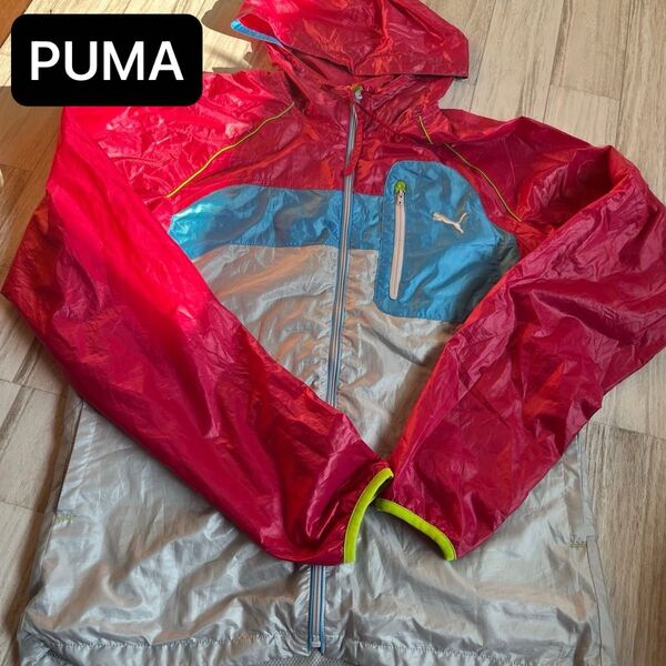 PUMA プーマ ウインドブレーカー ナイロンジャケット ジャケット 薄手