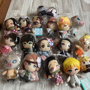 鬼滅の刃 アミューズ品 鬼滅の刃セット ぬいぐるみ まとめて プライズ