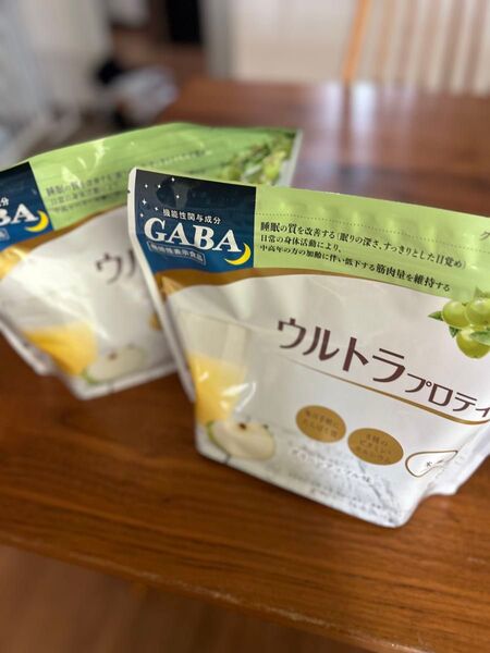 カーブス ウルトラプロテイン グリーンアップル味 Curves 27食分 2袋セット GABA