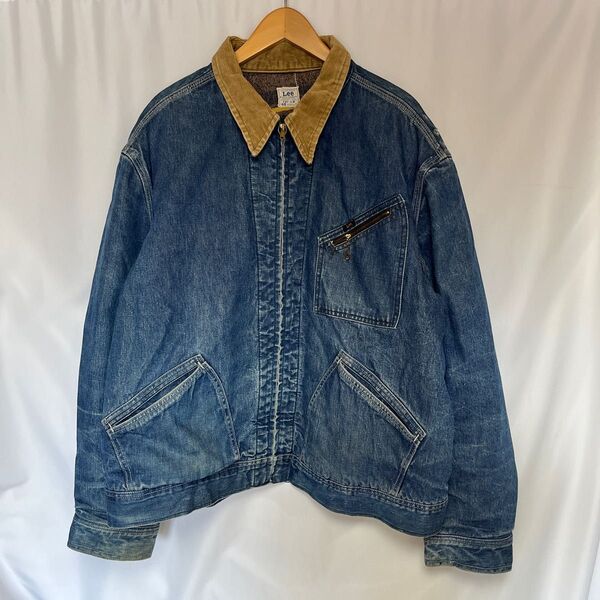 60s Lee 191-LB デニム ジャケット 裏ブランケット 48 ヴィンテージ ビンテージ カバーオール