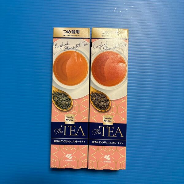 サワデー 香るスティック 華やかストレートティ詰め替え 2扈セット
