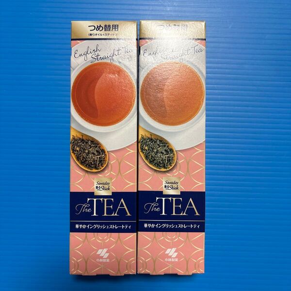 サワデー 香るスティック 華やかストレートティ詰め替え 2扈セット