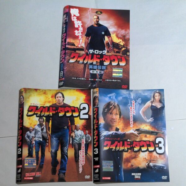 DVD ワイルドタウン 1〜3