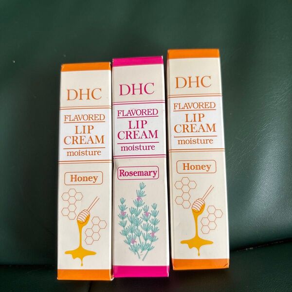 DHC 香るモイスチュアリップクリーム はちみつ二本&ローズマリー