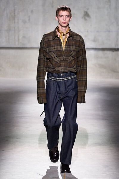 DRIES VAN NOTEN 20AW オーバーサイズシャツ M