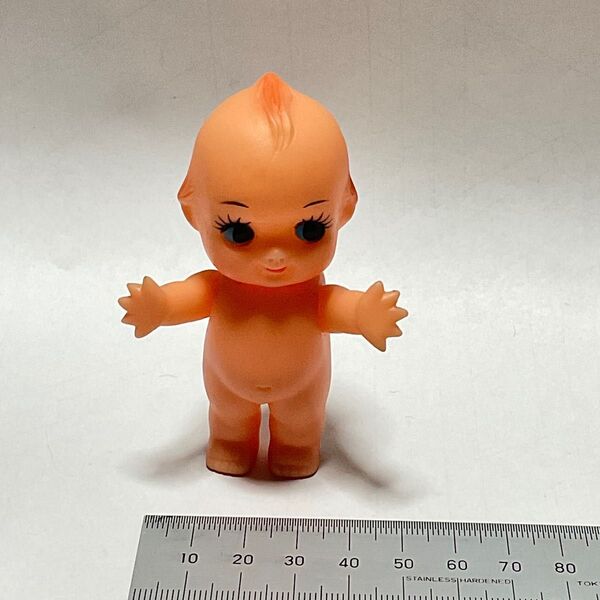 昭和レトロ ソフビ キューピー人形 キューピー レトロ ビンテージ フィギュア 8センチ